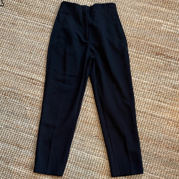 Zara Women's Black Cropped Pants - Picture 3 of 3